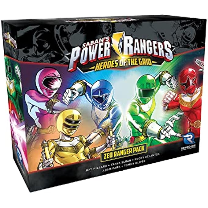 Renegade Studios POWER RANGERS: HEROES OF THE GRID ZEO RANGER PACK - Image 1